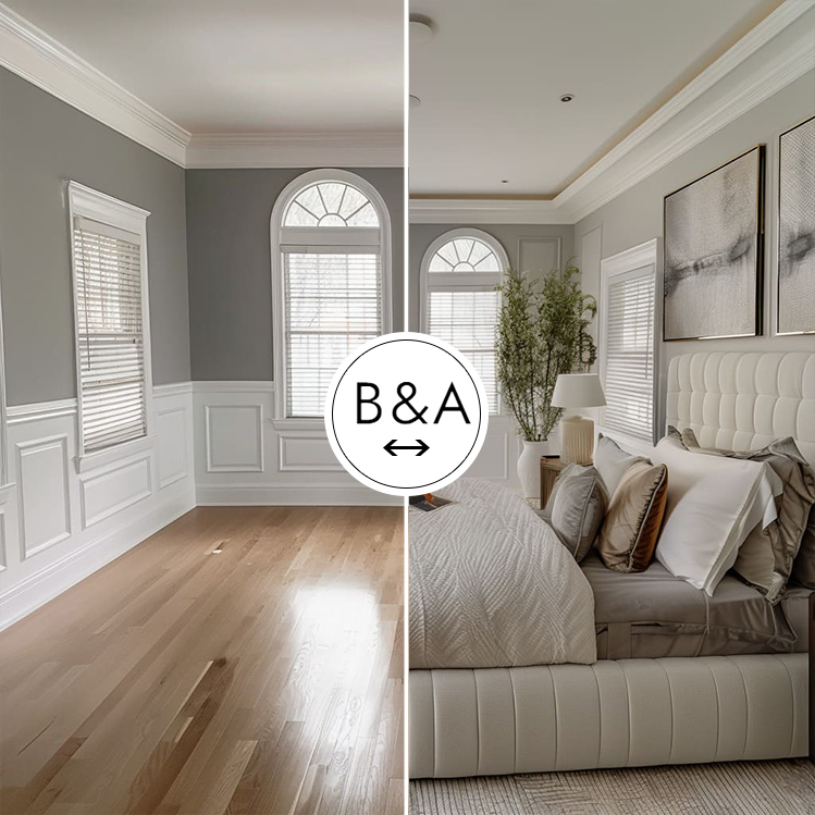 Sophisticated Bedroom Revamp: Stunning Renovation and Decor Ideas