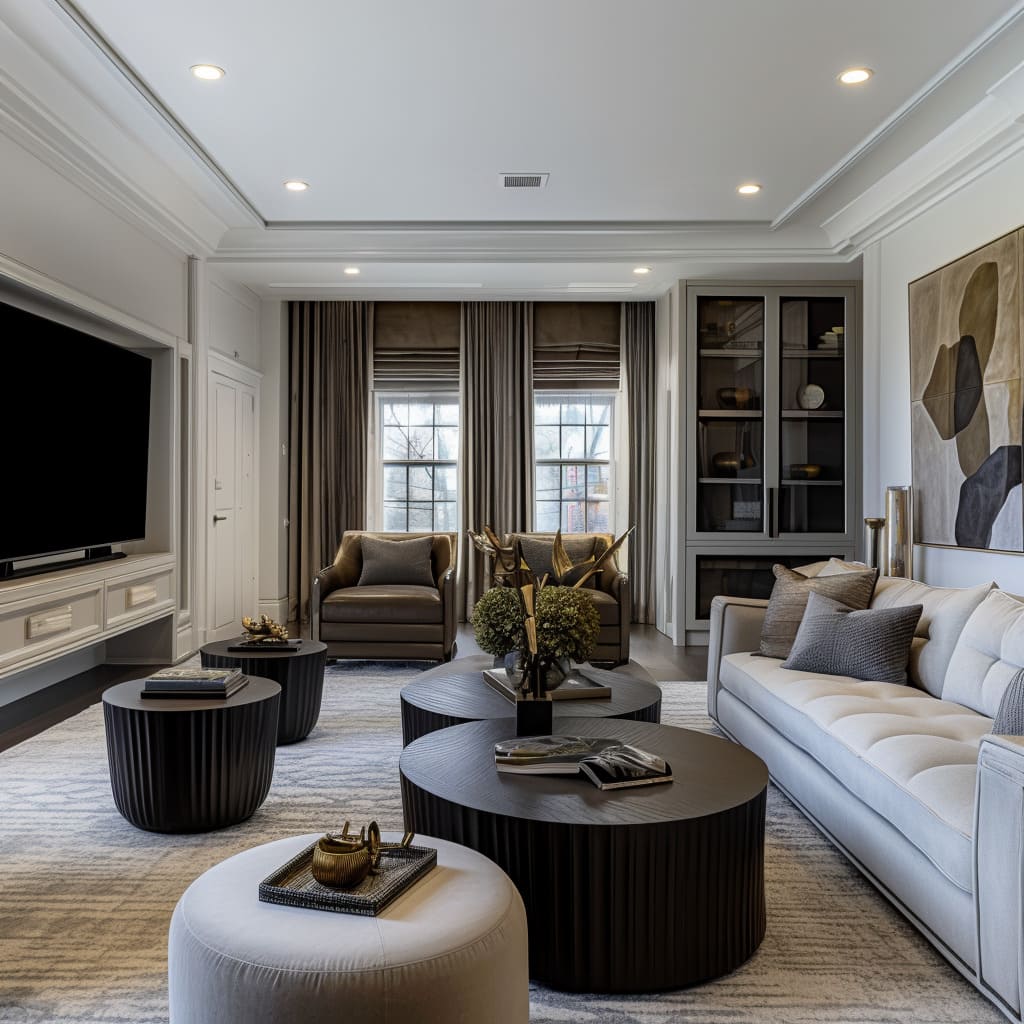 A-soft-white-color-palette-creates-a-serene-living-room-atmosphere