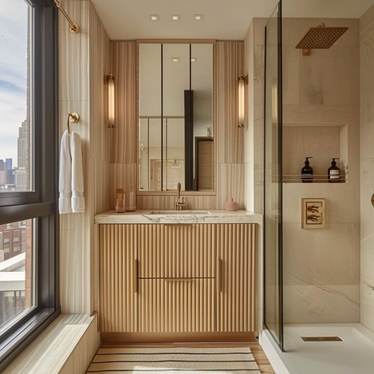 How to Maximize Space in a Small Bathroom