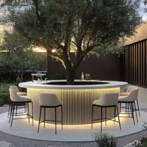 Modern Outdoor Patio Bars: Stylish Designs for Entertaining at Home