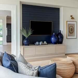 How to Create a Trendy Design in a Simple Living Room