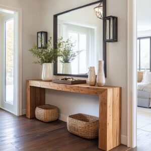Transform Your Entryway with Stylish Console Tables: Design Tips and Ideas