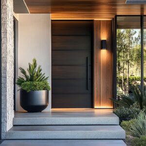 Modern Home Front Porch and Entrance Door Ideas for a Stylish Home