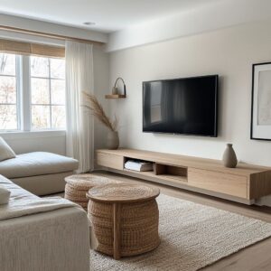 Japandi Living Room Ideas for American Homes