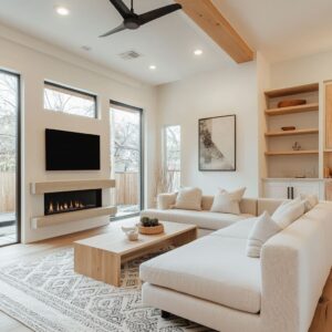 Minimalist Living Room Design: Key Elements That Make a Typical American Home Feel Inviting and Open