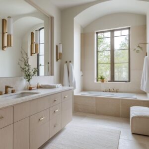 Minimalist Bathroom Designs That Feel Spacious, Warm, and Practical