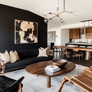 Styling Black Accent Wall Living Room Ideas: Best Textures, Colors & Design Tricks