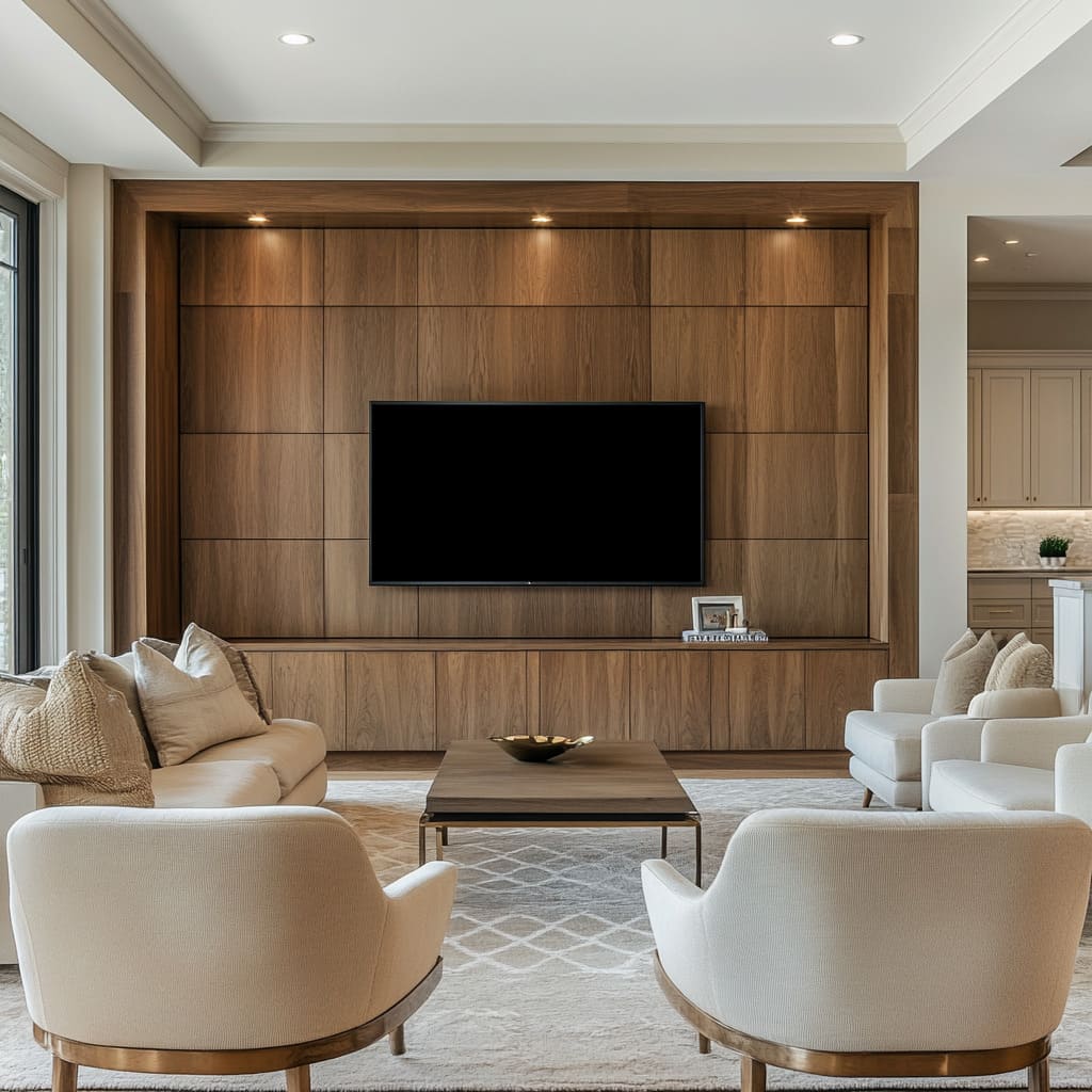 Tv Wall Design Wood Panel Tv Wall Design Wood Panel