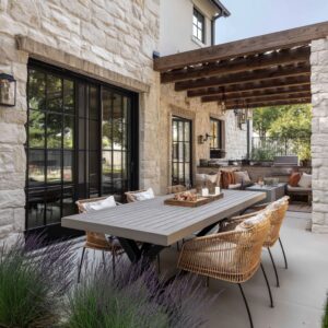 New Ideas for Modern Farmhouse Patios That Don’t Feel Themed or Overdecorated