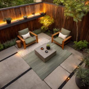 Modern Landscape Design Ideas with Depth: Visual Strategies That Transform a Backyard