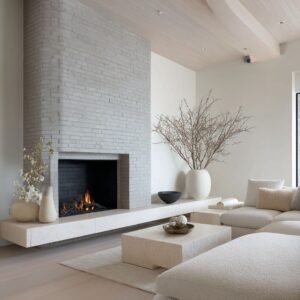 Minimalist and Modern Brick Fireplace Designs: Key Trends and Ideas