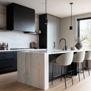 White Island Bar Stool Ideas for Modern Kitchen Design