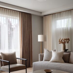 Fresh Approaches to Modern Living Room Drapery and Style
