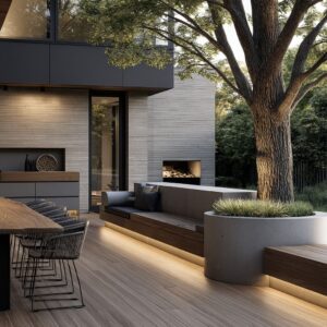 Floating Deck Lighting Effect: The Quiet Glow That Organizes a Backyard
